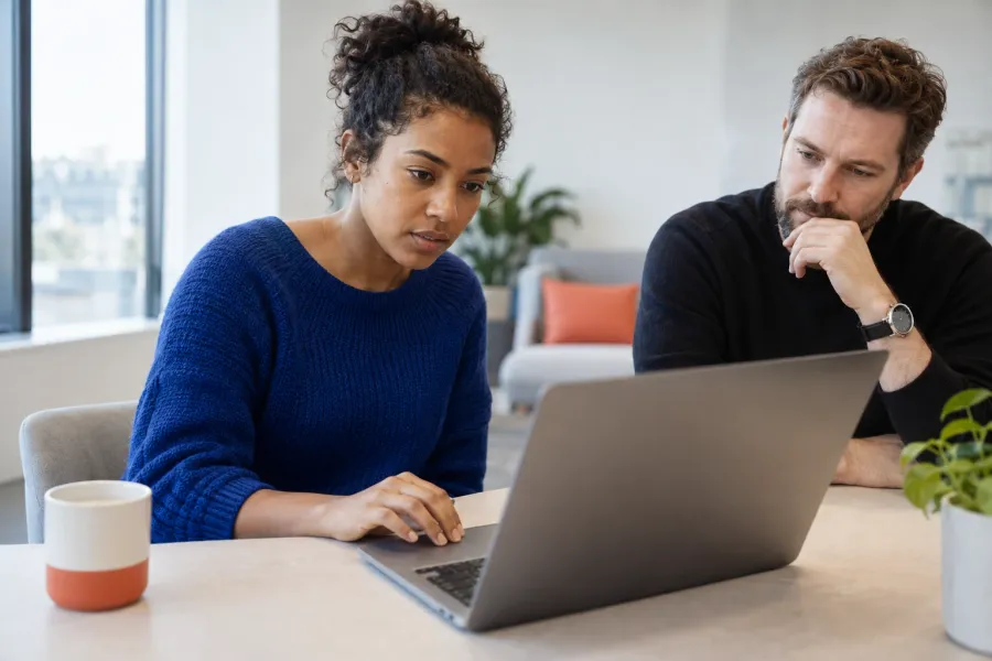 Illustrative scene: a researcher observing someone using a product